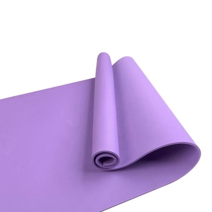 6mm d'épaisseur anti dérapant EVA tapis de Yoga exercice musculation couverture équipement de Fitness Y98F~VIOLET CC3876