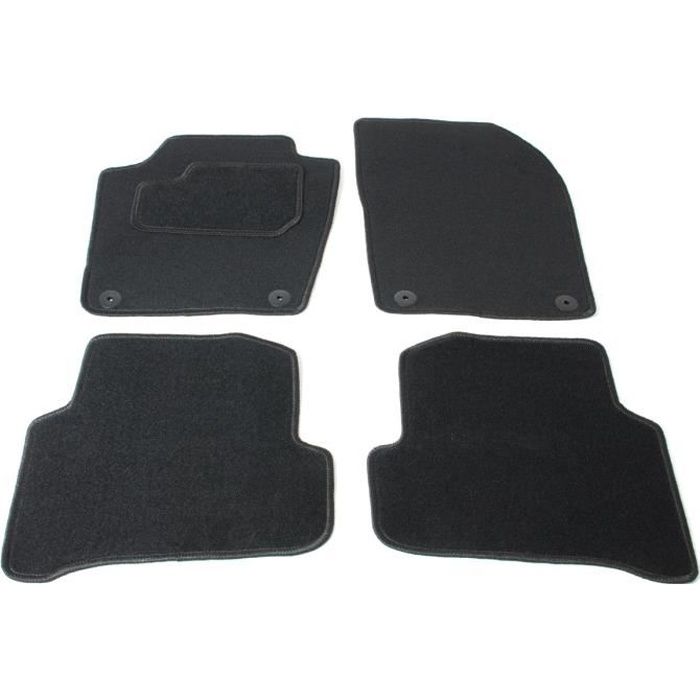 Tapis Skoda Fabia 3 vanaf 2014 - set de 4 (2 avant et 2 arrière)