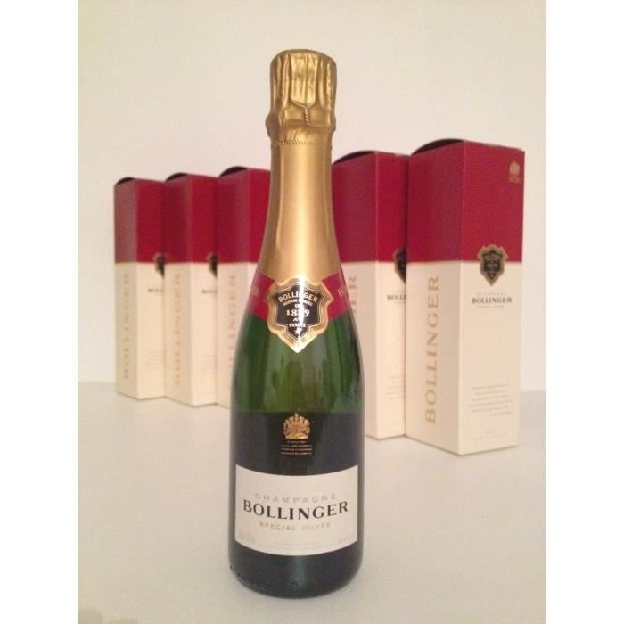Champagne Bollinger Special cuvee 6 demies bout