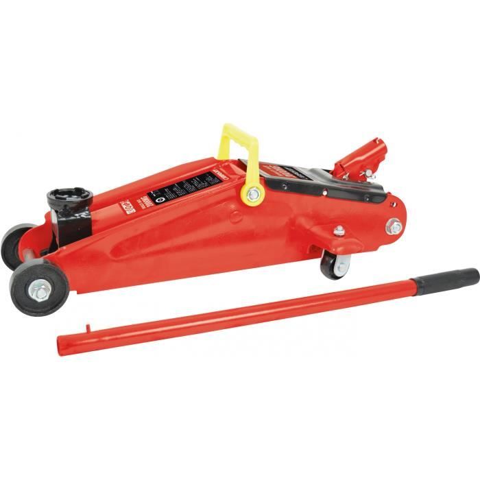Carpoint garage jack dans le cas 2 tonnes acier rouge
