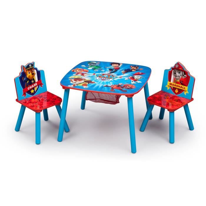 Delta Children Table et chaise avec espace de rangement DL3JA