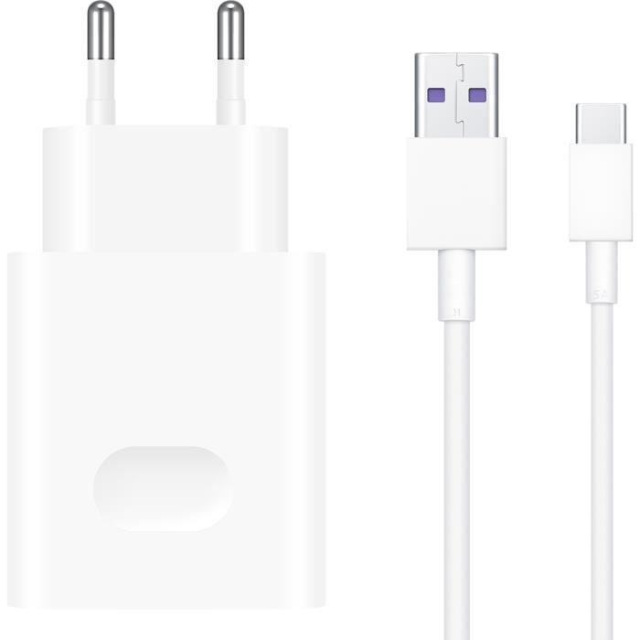 Chargeur secteur 'Super Charge' CP84 Huawei blanc