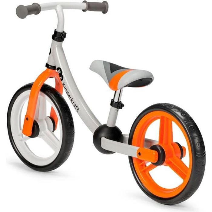 Kinderkraft Vélo d'équilibre 2WAY NEXT Orange flamme