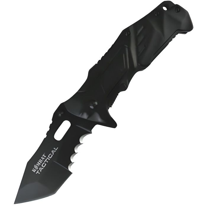 Couteau pliant Recon noir - Kombat Tactical