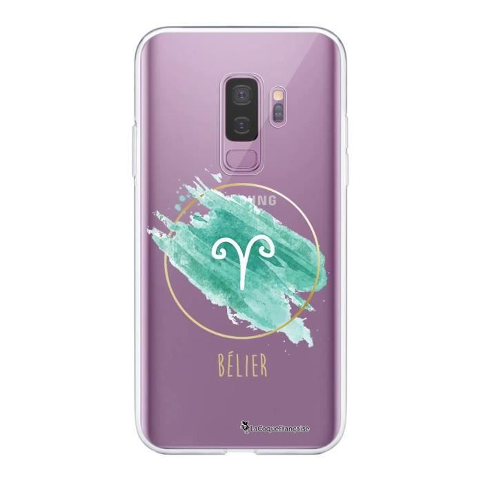 Coque Samsung Galaxy S9 Plus 360 intégrale transparente Bélier Ecriture Tendance Design La Coque Francaise