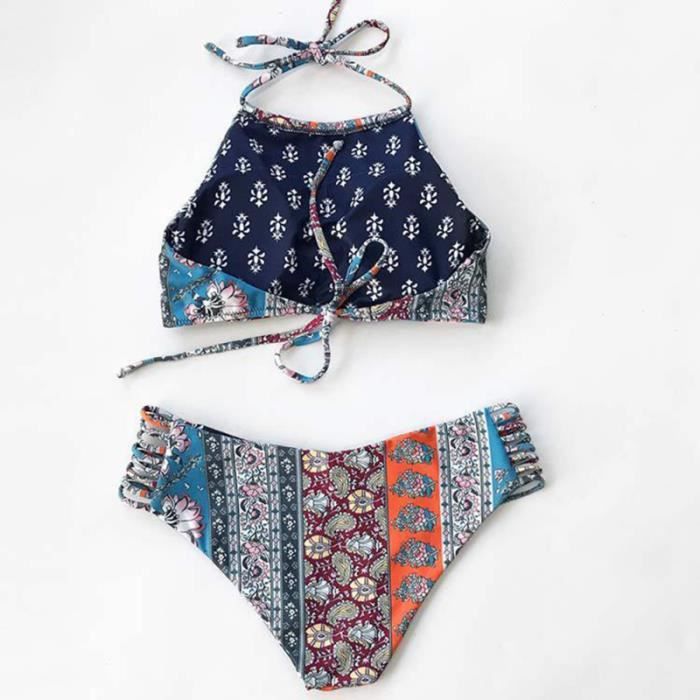 1 PC Vintage Portable confortable Sexy femmes accessoire deux pièces MAILLOT DE BAIN DE NATATION - MAILLOT DE BAIN SURFWEAR