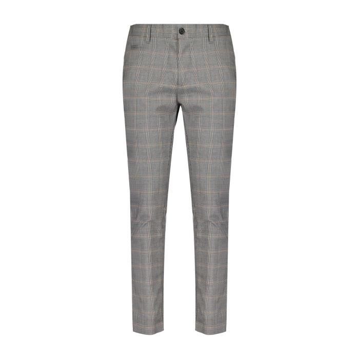 DEELUXE Pantalon à carreaux LAUREL Grey