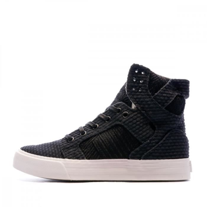 Baskets Noires Mixte Supra Skytop