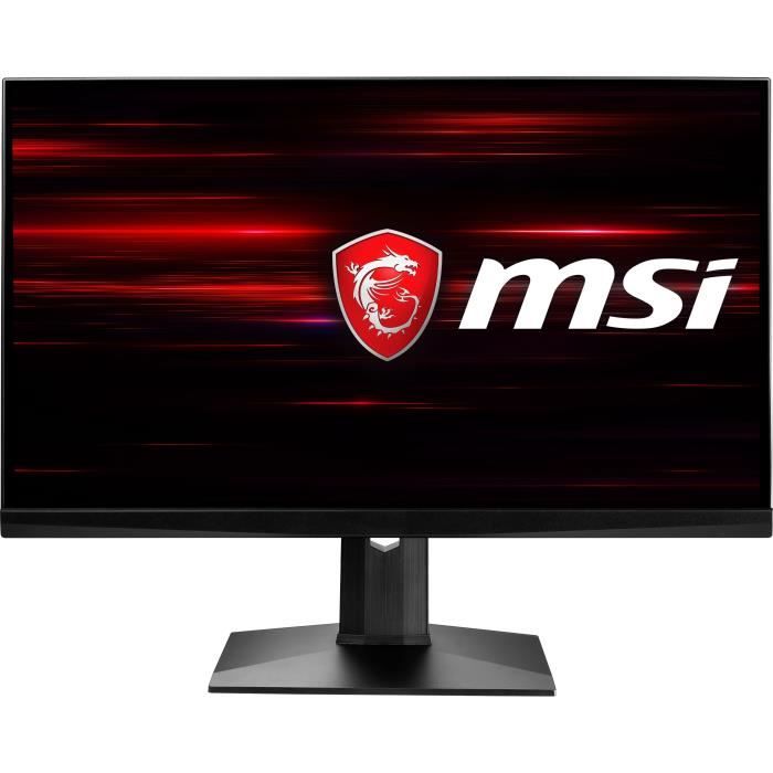 Ecran PC Gamer - MSI - Optix MAG251RX - 25- FHD - Dalle FEST IPS - 1 MS - 240 Hz - HDR400, Gsync compatible, Pied réglable -