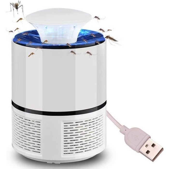 Lampe Anti Moustique insecte tueur LED lumière mouche électrique Zapper piège lampe antiparasitaire
