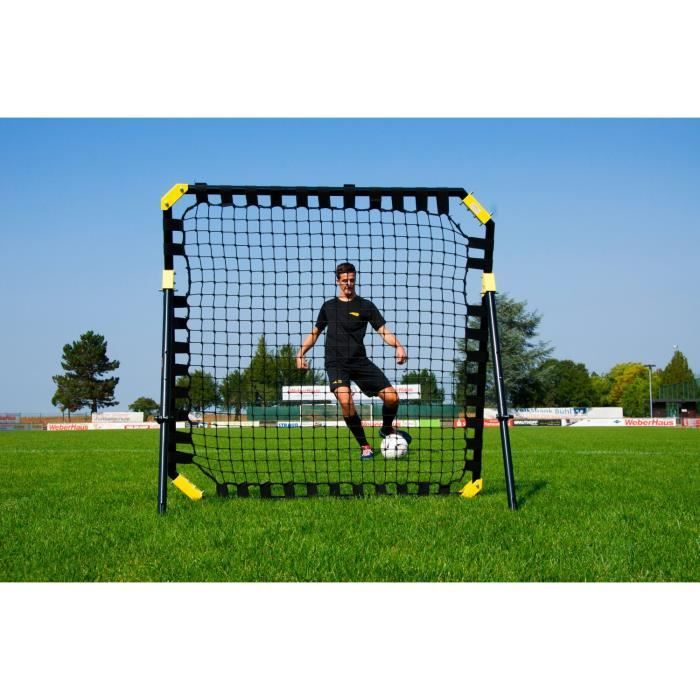 Planche de rebond multisport – Planche à rebond indispensable pour tous les équipes de sport be balle ! – Filet inclus !