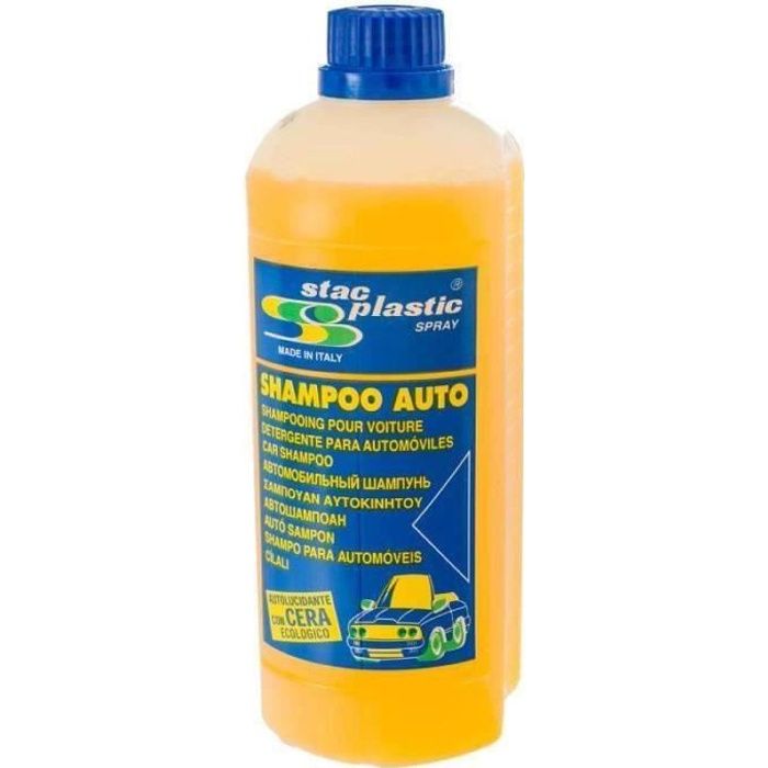 Shampoing à la cire écologique pour auto