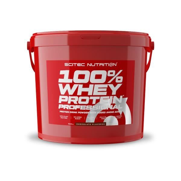 Scitec Nutrition 100% Whey Protein Professional Redesign, 5000 g Eimer (Schokolade)