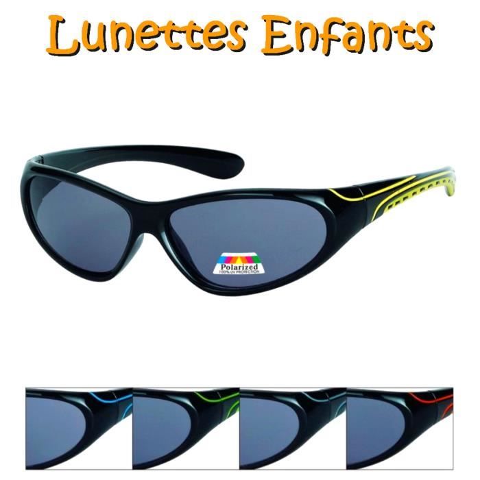 LUNETTES SOLEIL Garçon Fille ENFANTS Sport Plage Surf Protection 100% POLARISE