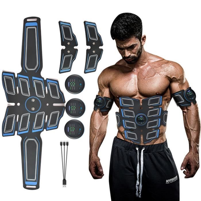 Appareil Ceinture abdominal muscle Stimulateur EMS 6 modes 15 intensité