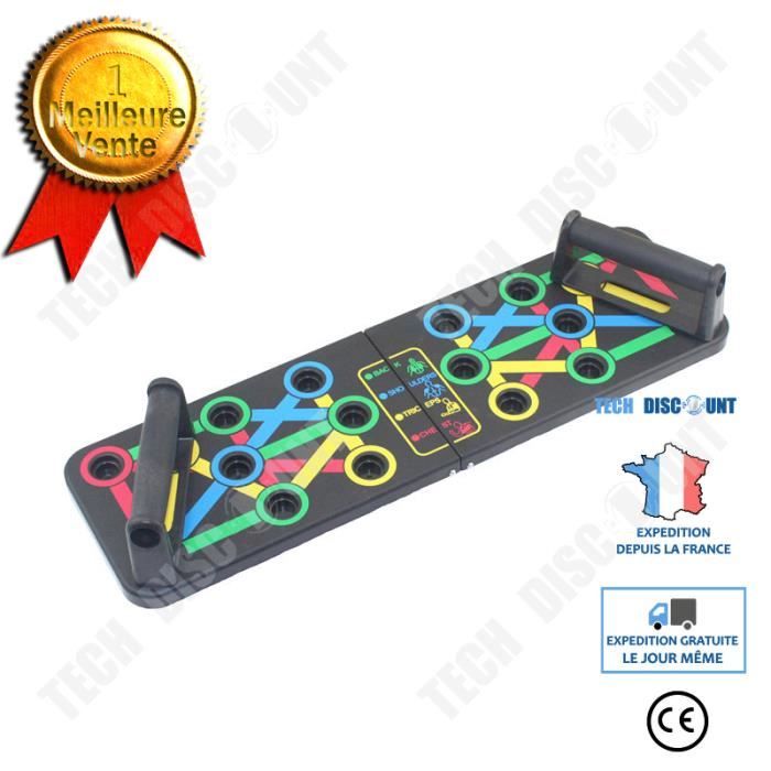TD® barre pour traction -Planche à pousser 14-en-1