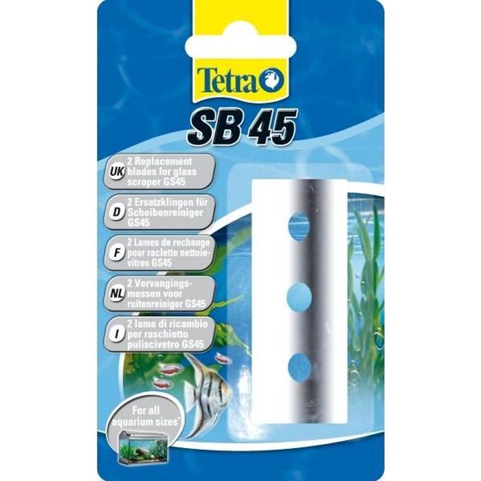 Lame de rechange pour raclette Tetratec GS 45 pour aquarium