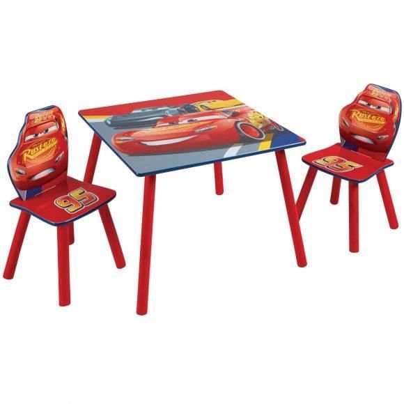 CARS Ensemble Table Et 2 Chaises Pour Enfants