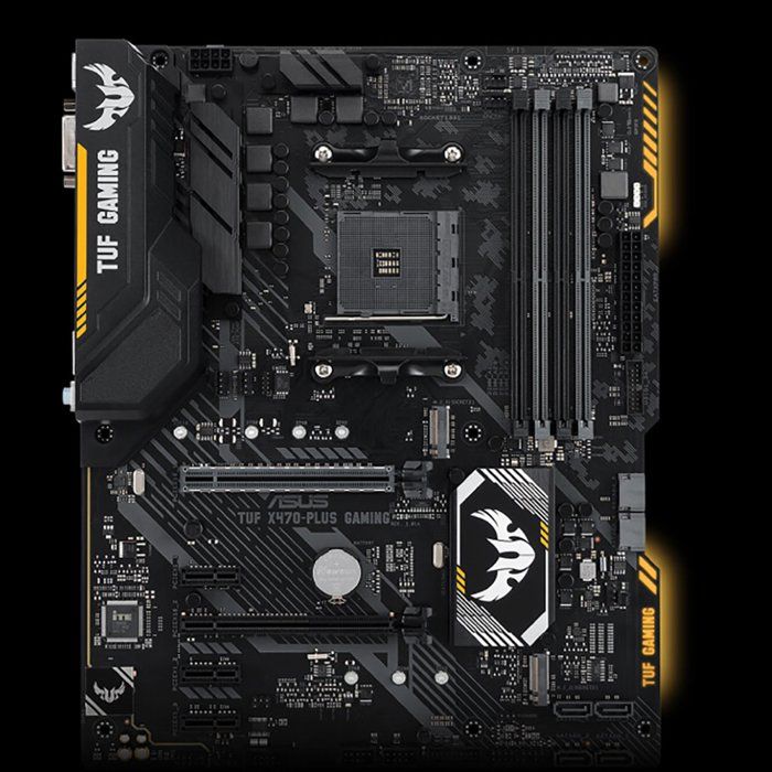 Carte mère ASUS TUF X470-PLUS GAMING AMD X470 Socket AM4 4xDDR4 64GB ATX - Asus