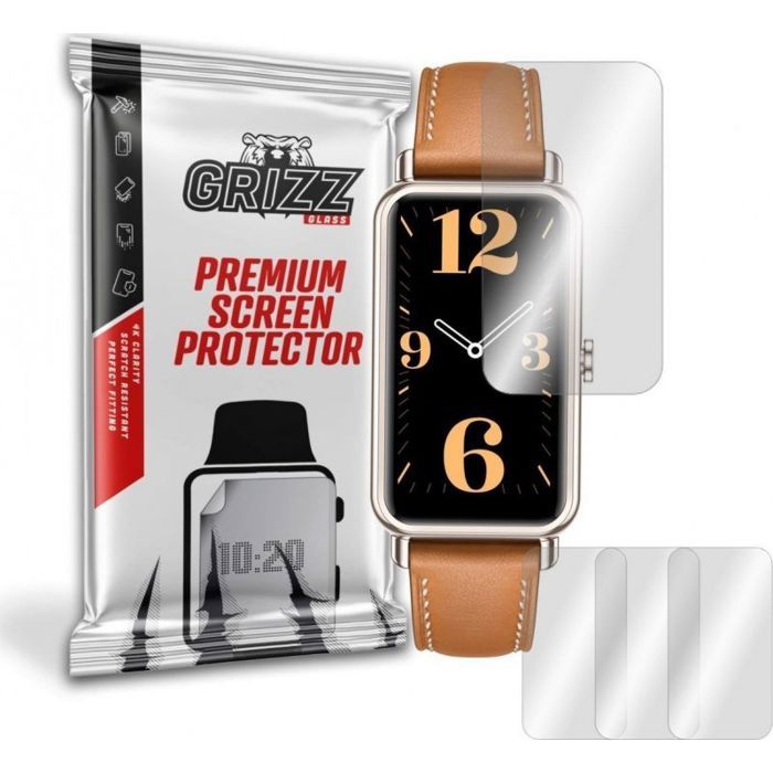 Film De Protection Hydrogel Pour Montre RUIMEN H1 – Lot De 5 écrans TPU Auto-cicatrisants, Sans Bulles