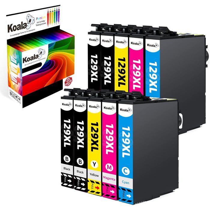 Lot De 24 Cartouches D'encre Compatibles T1295/1295 - Pour Imprimantes Epson - Neuf