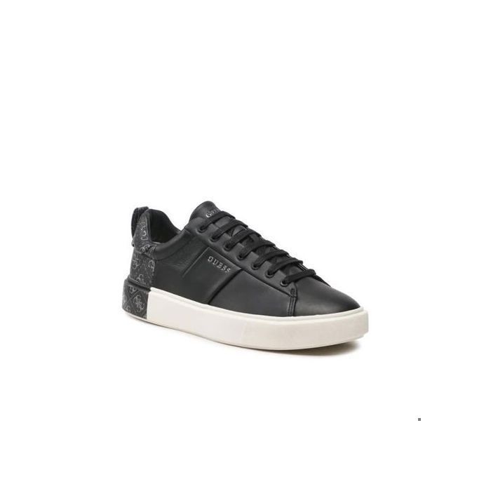 Guess GUESS Sneakers Homme Noirs Cuir Écologique Taille 45