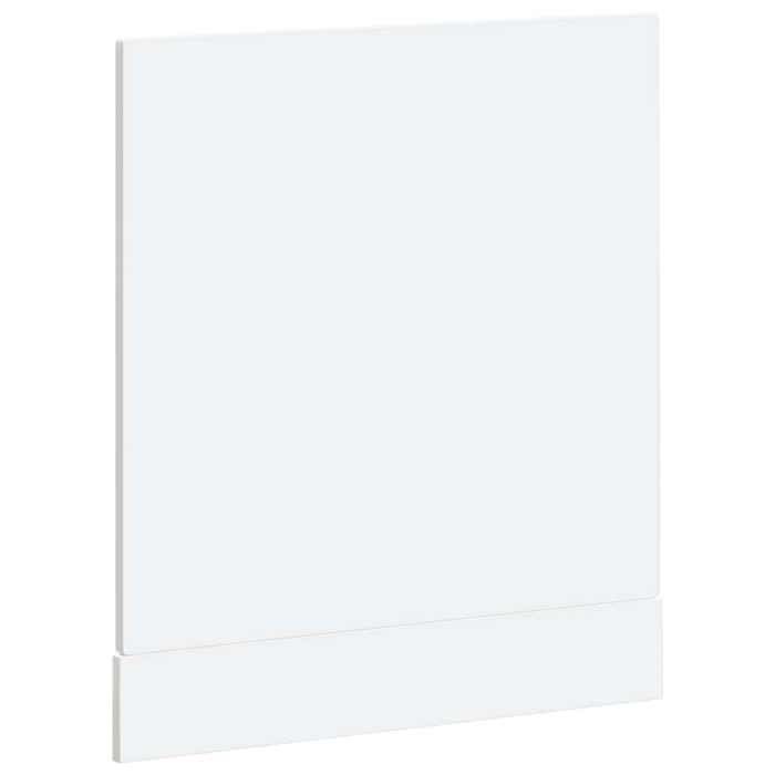 Moderne Panneau de lave-vaisselle Porto SWEETY Meuble bas de cuisine blanc brillant 60x1 5x67 cm BB1160