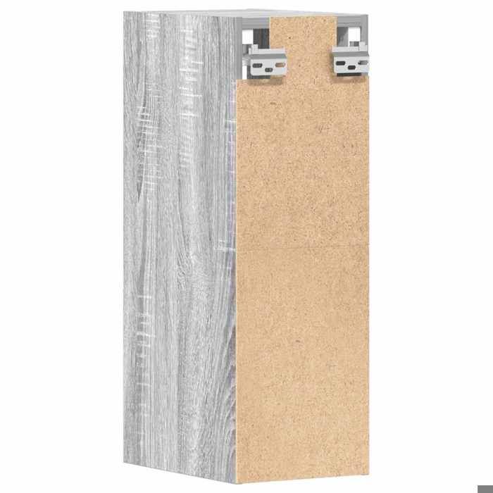 Moderne Placard suspendue SWEETY Armoire murale cuisine Riga Gris Sonoma 20x29 5x60 cm bois dingénierie BB1409