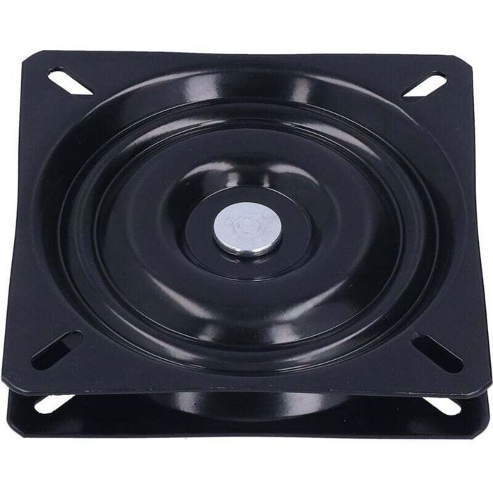 Roulement Carre De Plateau Tournant 16cm Base Pivotant pour Les Meubles Sofa TV Et Tabouret De Bar Noir Label - Maison