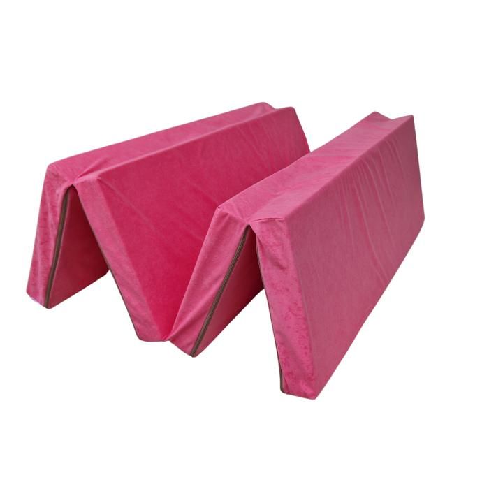 Une chauffeusse pliable 180 x 120 x 8 cm - 1227 Rose Une chauffeusse pliable 180 x 120 x 8 cm - 1227 Rose