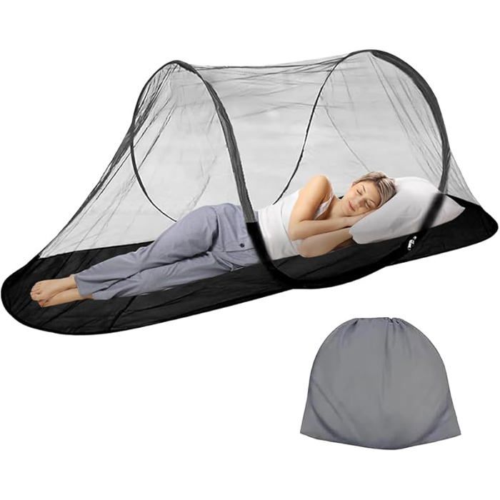 Moustiquaire pop up pliable 200 x 72 x 70 cm Pour voyagecampingfamillelit Pour chambre à coucherextérieur
