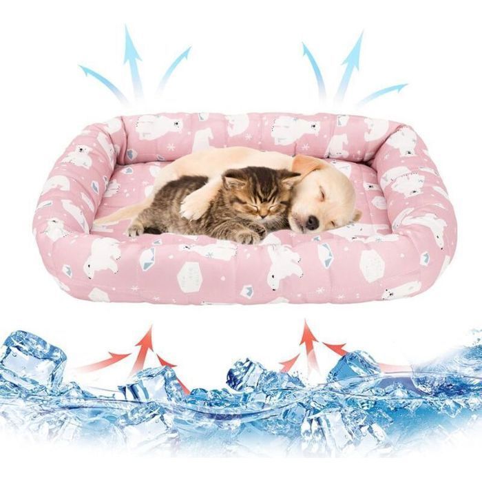 Tapis Rafraîchissant Auto-refroidissant 55x43cm pour Chat Chien & Petits Animaux – Non Toxique & Résistant
