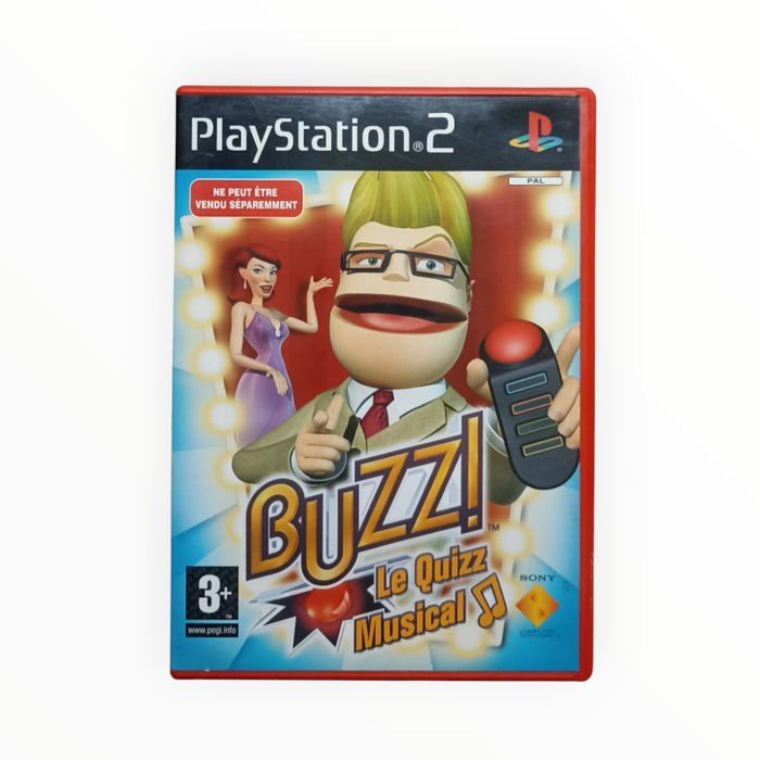 Jeu - PlayStation 2 - Buzz!: Le Quizz Musical - Musical - Notice Incluse - Doccasion