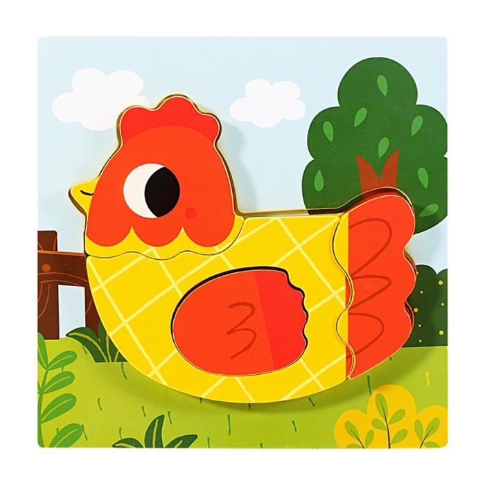 Puzzle en bois personnalisé - Cadeau éducatif et décoratif pour enfant Puzzle en bois personnalisé - Cadeau éducatif et décoratif pour enfant