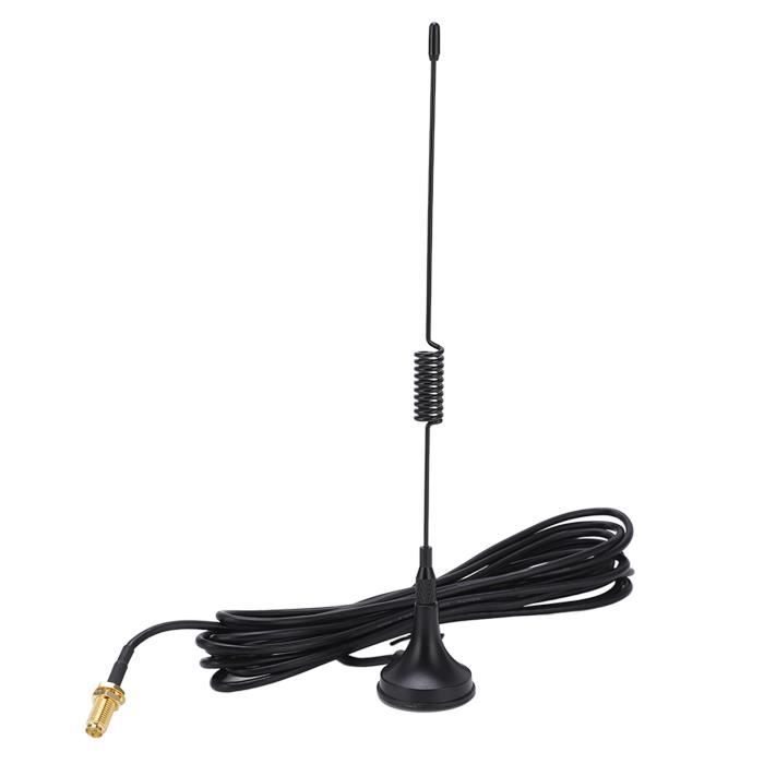 Antenne Magnétique 4G/3G/2G 18dBi – Bande 700-2700 MHz, Gain Élevé, Câble 5m – Pour Voiture, CPE, Routeur