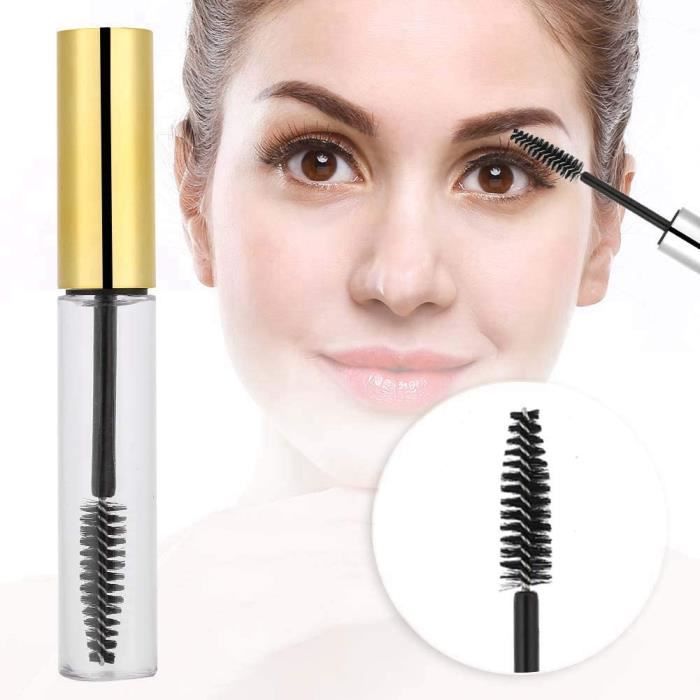 Mascaras Tube Mascara Vide Baguette Cil 5 Couleurs 10ml Verre