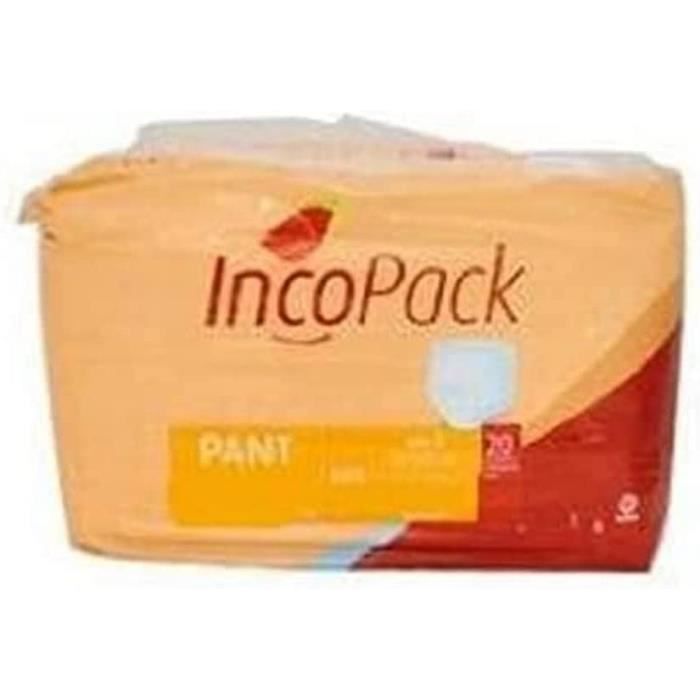 Couches Jetables Bébé INCOPACK Pants Incopack Med 80u Blanc