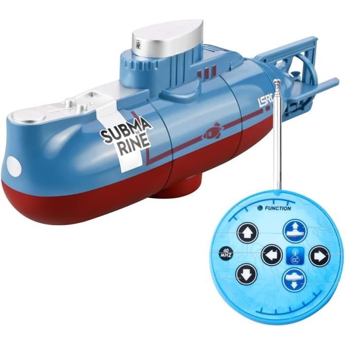 Mini U Bateau Avec Télécommande, Modèle Militaire, Jouet D'Eau Électrique, Facile À Utiliser
