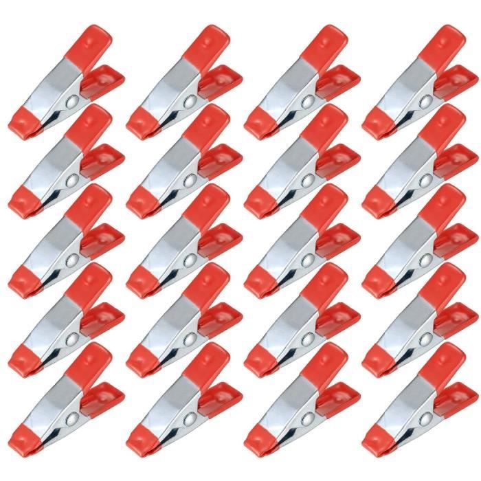 Clips auto-adhésifs en plastique pour décoration murale