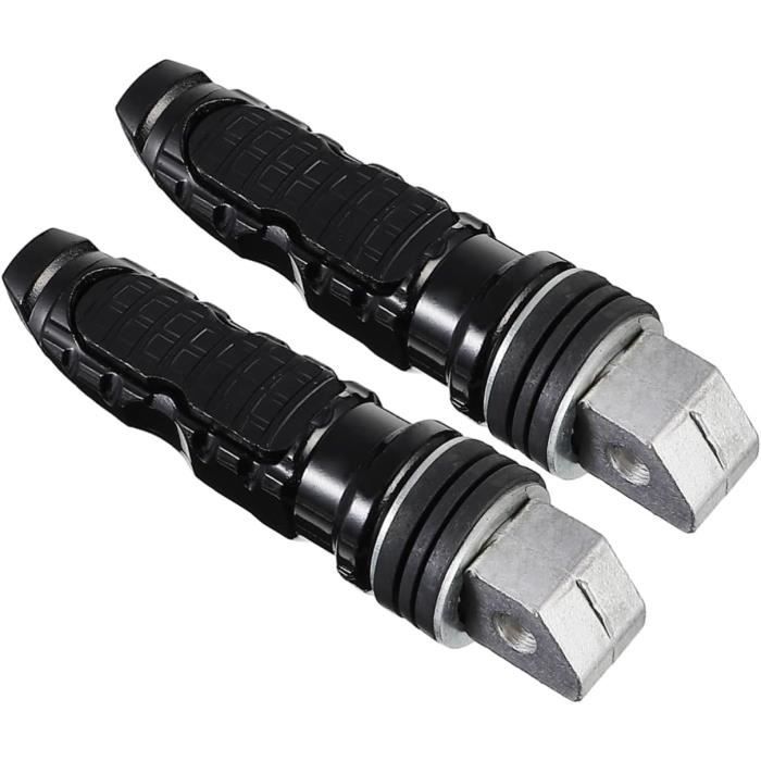 Repose-Pieds Vélo BMX/VTT - Lot De 2 - Aluminium 100mm - Antidérapants - Filetage 3/8"