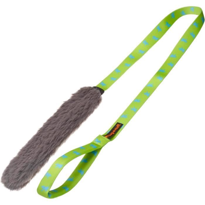 Jouet Pour Chien Balle Apaisante Avec Poignée - ABS Durable - Couineur - 13 Cm - Anti-stress, Tir à La Corde, Flottant - Blanc