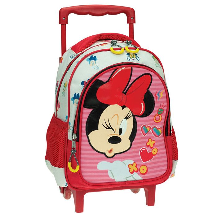 Cartable Sac A Dos Minnie Rouge Cartable Fille Maternelle Minnie