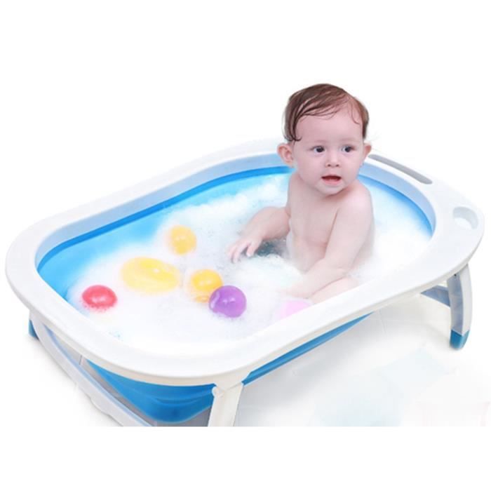 Angebebe Baignoire Bebe Pliable Conforte Baignoire Pliable Et Multi Position Utilisation Facile A La Maison Et En Deplacement Cdiscount Puericulture Eveil Bebe