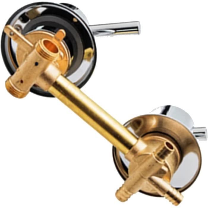Thermostat-Duscharmatur Aus Messing – 2/3/4/5 Ausgänge, 10/12,5 Cm Lochabstand, Verchromt