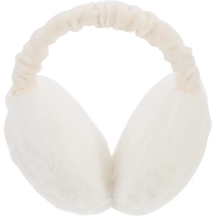 Unisexe hiver cache-oreilles polaire oreille plus chaud pour hommes femmes  derrière la tête fourrure oreille couverture protecteur bandeau oreillette  accessoires