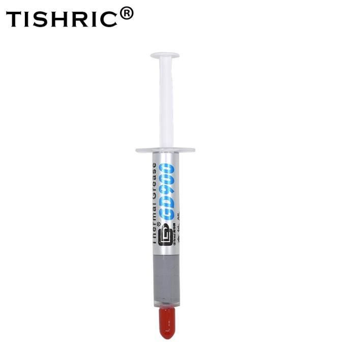 Pâte Thermique GD900 - Conductivité 4,8 W/mK, Seringue 30 G, Grise, Silicone, Pour Refroidissement PC/gaming