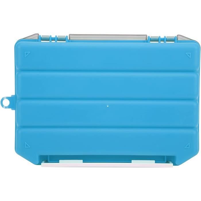 Boîte De Pêche Double Face - 12 Compartiments - Étanche, Portable - Pour Leurres, Hameçons, Accessoires - 4