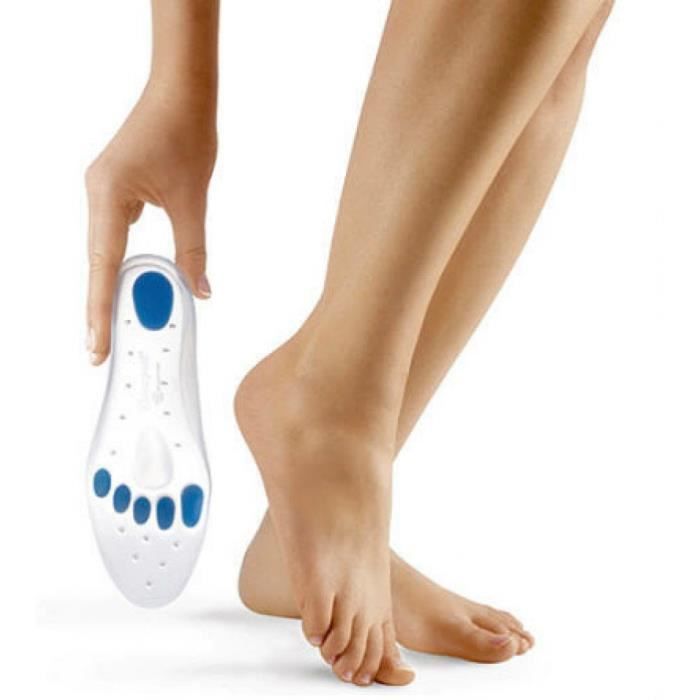 Semelles Magnétiques En Silicone Avec Aimants Hématite - Paire Transparente, Pour Acupuncture / Bien-être - Neuf