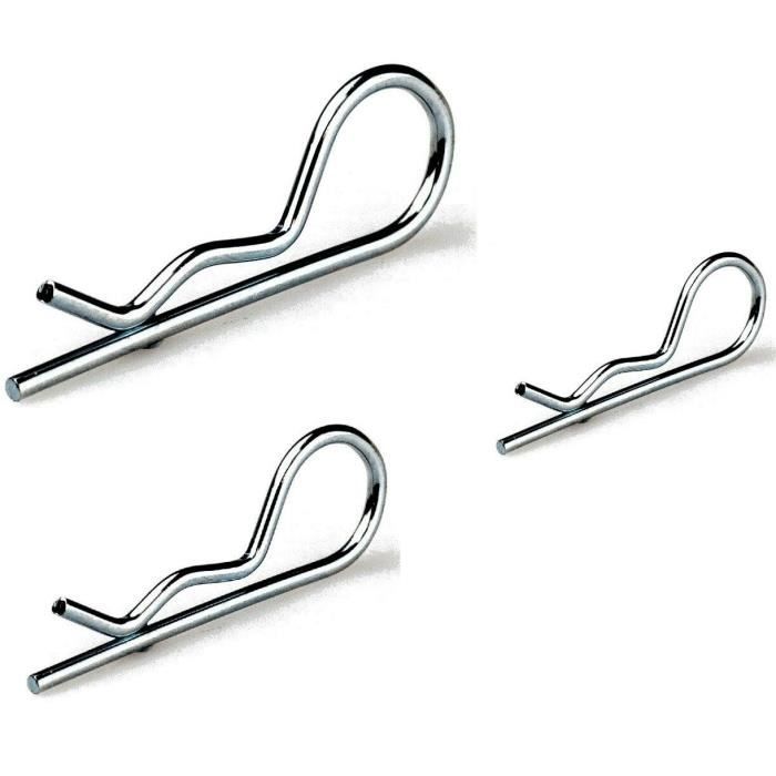 4x goupilles de Lynch d/'acier inoxydable goupilles de remorque d/'acier