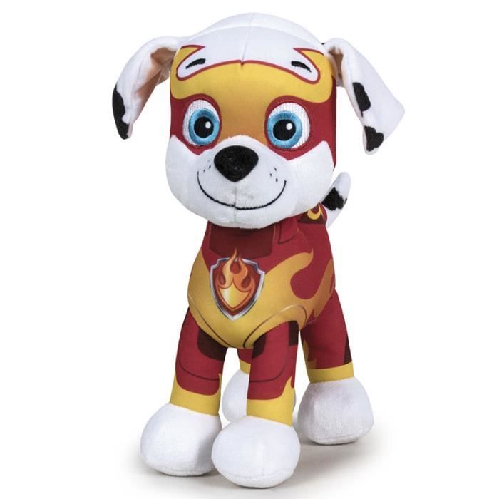 Peluche Pat Patrouille Marcus 28 cm Mighty Pups Fp - Cdiscount Jeux - Jouets